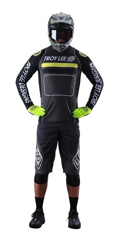 Jersey Troy Lee Designs Sprint MTB Drop In Black / Green